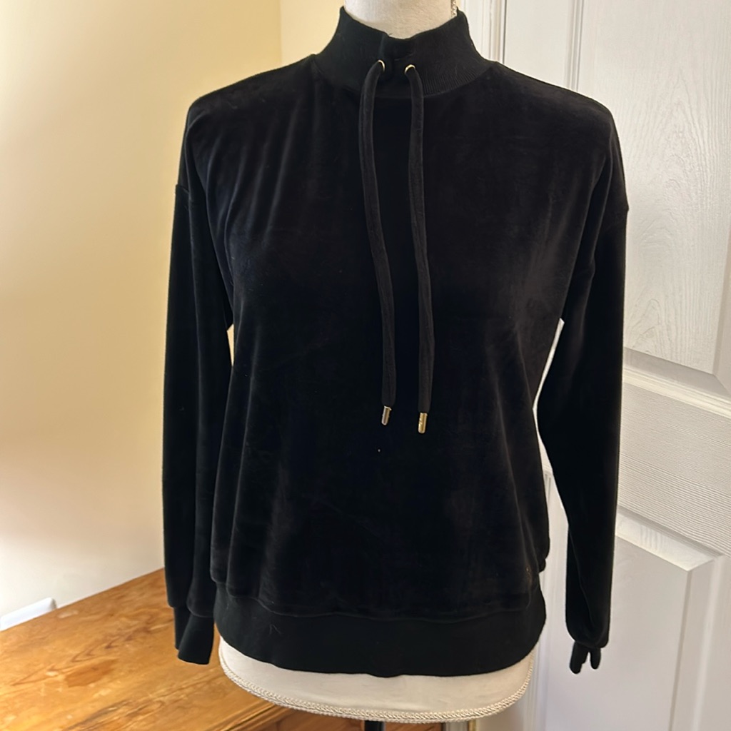 Michael Kors Velvety Velour Top Nwot